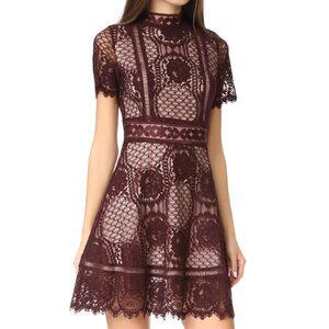 BB Dakota Aria Short Sleeve Lace Dress